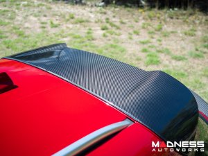 Alfa Romeo Stelvio Roof Spoiler - Carbon Fiber - Estremo Design